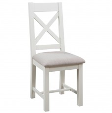Dorset Painted Cross Back Dining Chair PAIR